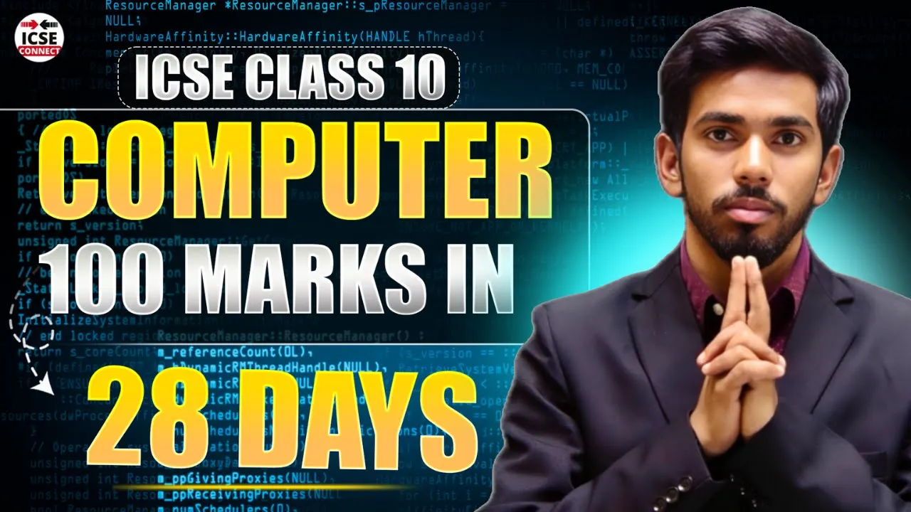 Crash Course Class X ICSE 100 MARKS in 28 days Prateik Sharma by Java