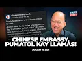 Lagu Chinese Embassy, natagpuang pikon kay Ronald Llamas