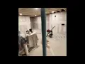 spraying exposed basement ceiling black