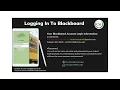 How to Login into Blackboard