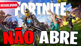 FORTNITE NÃO ABRE! - Como Resolver Erro do Fortnite Não Abre (Nova Temporada)