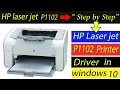 How to Download Install HP LaserJet Pro P1102 Driver in Windows 10