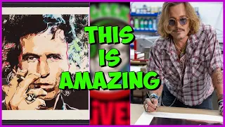 Download Johnny Depp SELLS OUT Art Gallery within record time!! MP3