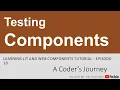 Learning Lit and Web Components - Using Slots