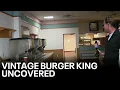 Vintage Burger King restaurant discovered in Delaware Mall
