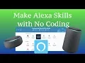 Make ALEXA SKILLS with NO Coding Knowledge