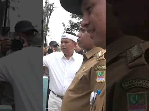 Kang Dedi masih di temenin bupati Bekasi #kdm