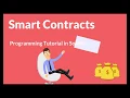 Smart Contracts Programming Tutorial in Solidity