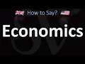 How to Pronounce Economics 2 WAYS British Vs English Pronunciation