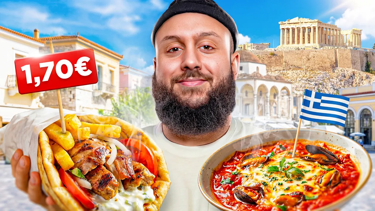 Vlog street-food en Grèce