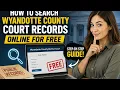 How to search Wyandotte County court records online for free