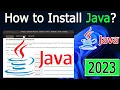 How to Install Java JDK on Windows 11 2023 with JAVA - HOME