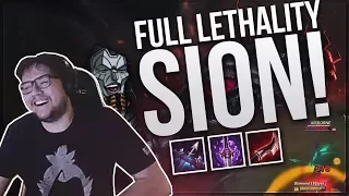 DYRUS • LETHALITY SION NEW META (CRAZY ONE SHOTS YOU NEED TO SEE TO BELIEVE) [Re-Upload]