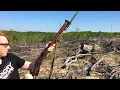 Lee-Enfield No 1 Mk III w Bayonet shooting
