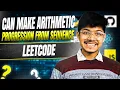 Can Make Arithmetic Progression From Sequence II Math II Brute - Better
