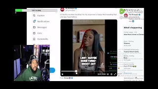 dj akademiks reacts to lil yacht laughing at sexy red after she said she was r ped