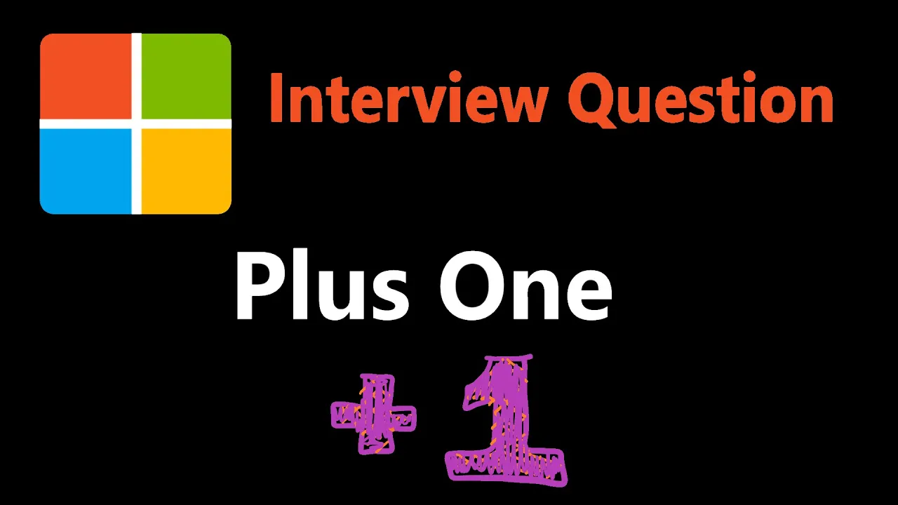 Plus One - Leetcode 66 - Python - YouTube thumbnail