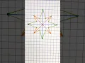 Drawing on graph paper with coordinates simple drawing