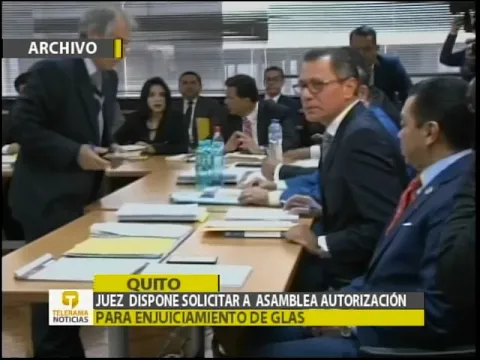 Juez dispone solicitar a la asamblea autorización para enjuiciamiento de Glas