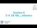 Series - 0 4 18 48 100 n terms using JAVA Programming ICSE