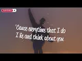 Dylan - Girl Of Your Dreams (Lyrics)