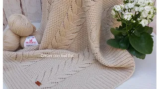 spiga di grano \ copertina ai ferri