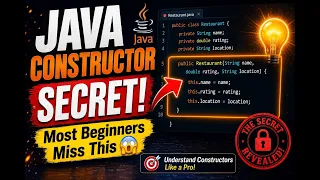 The Java Constructor Secret Every Beginner Misses