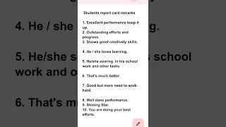 report card remarks annual exam report card remarks remarks