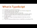 Angular Training Part 1 - Introduction to TypeScript