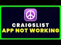 Craigslist App Not Working How to Fix Craigslist App Not Working