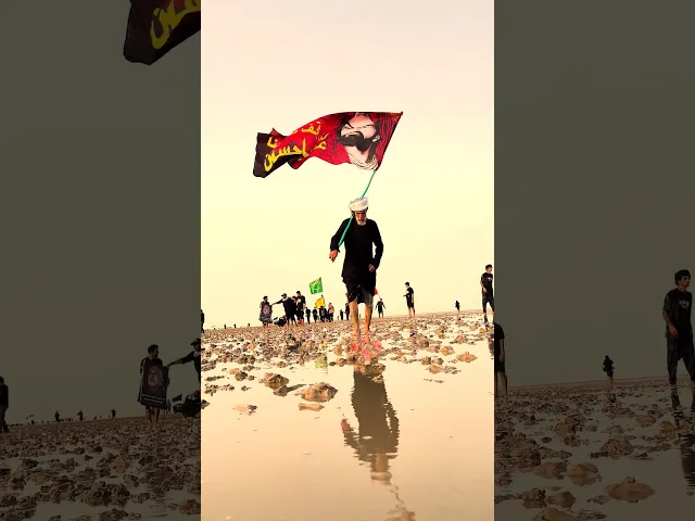 مسيرة العشق نحو قِبلة العاشقين أرض كربلاء لإحياء ذكرى أربعينية الإمام الحسين عليه السلام