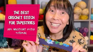 A Super Simple C Waistcoat Stitch Tutorial