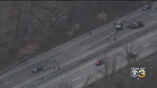 Violent Crash Shuts Down Part Of Route 1 In Delaware County