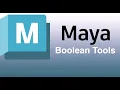 Maya new Boolean Tools