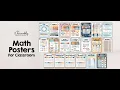 Brighten Up Learning with Boho Rainbow Math Posters for Elementary Classrooms