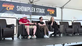 Jurassic panel at Summer Con 2026 with Ariana Richards Joseph Mazzello