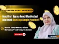 Lagu Kunci Segala Kunci Keberhasilan Manifestasi Ada Disini || Bonus Deep Materi With Teh Febby
