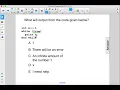 CS Praxis Python Loops Q32