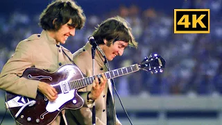  4k the beatles live at shea stadium 1965