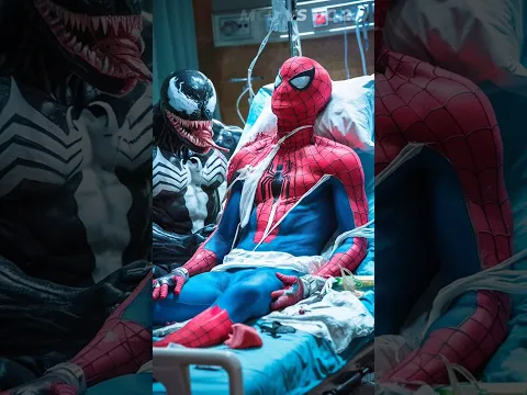 Download MP3 spiderman and venom😱 both friends are 🥊 fighting with thanos 💥 Avengers vs DC #marvel #avengers #dc