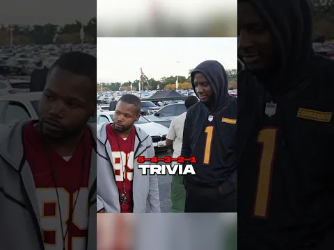 5-4-3-2-1 Commanders trivia #football #nfl