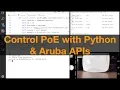 Control Port PoE Programmatically with AOS-Switch and Python