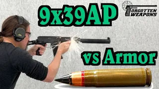 Testing 9x39 SP6 AP Ammo Against Body Armor
