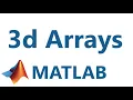 Matlab Multidimensional Arrays 3d and beyond