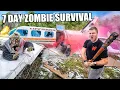 Download Lagu SURVIVING 7 DAYS IN THE Zombies APOCALYPSE (MEGA MOVIE)