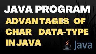 Data Types in java Character data types in java