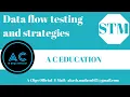 data flow testing and it s strategies STM A C EDUCATION