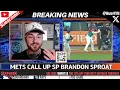 BREAKING: METS CALL UP BRANDON SPROAT! (New York Mets News)