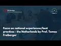 Download Lagu Focus on national experiences/best practices - the Netherlands by Prof. Tomas Freiberger