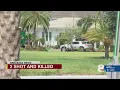 2 dead suspect in custody after shooting in Sarasota County neighborhood